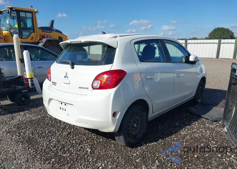 2015 Mitsubishi Mirage De from USA, damaged, VIN ML32A3HJ8FH044331